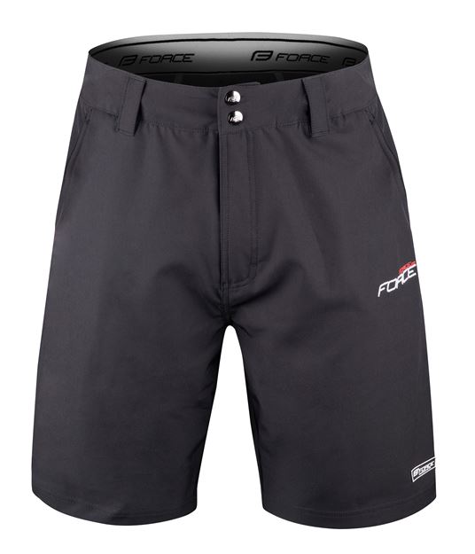 Picture of FORCE BLADE MTB SHORTS BLACK